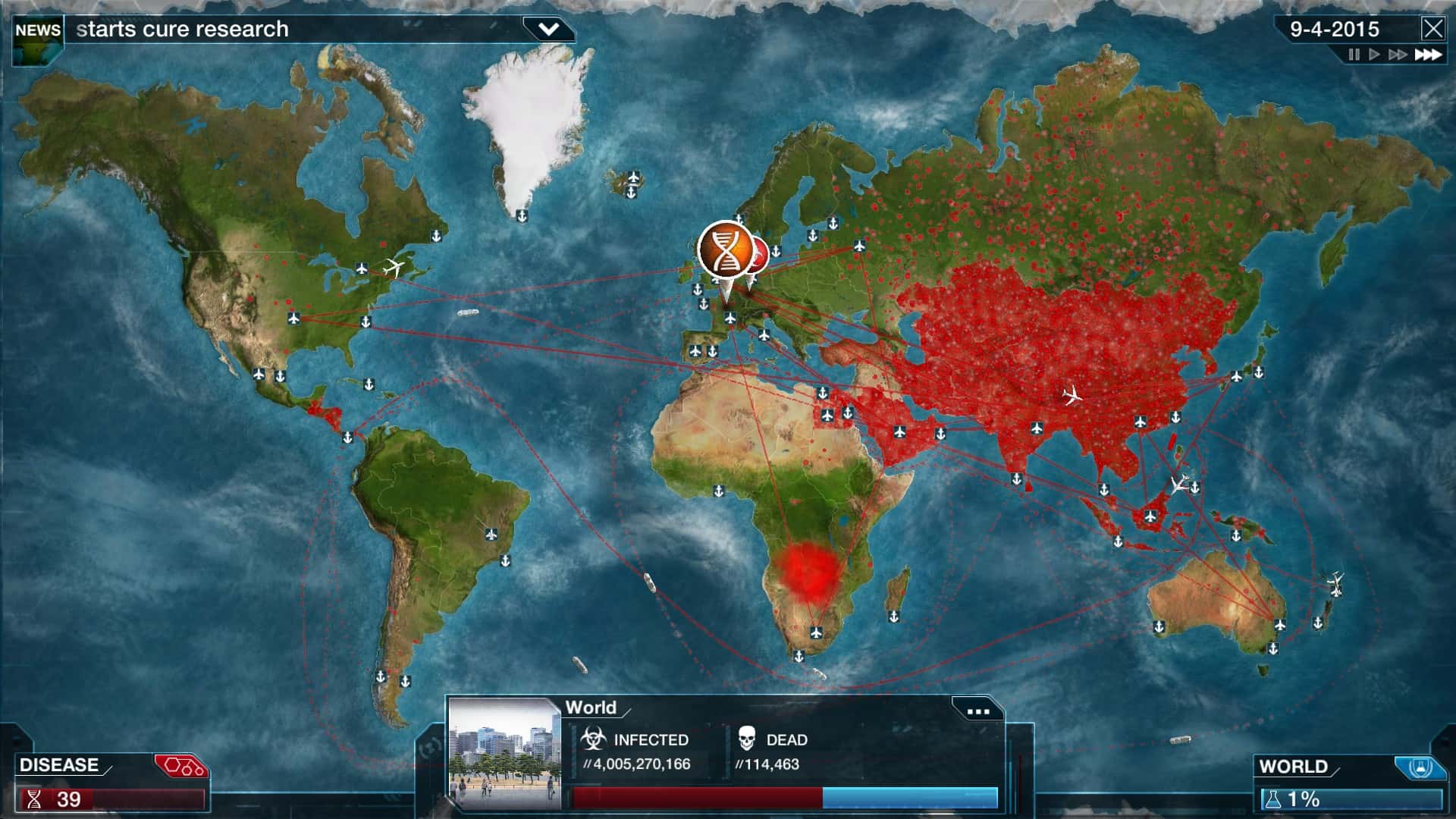 瘟疫公司:物竞天择 进化 Plague Inc Evolved 全DLC游戏封面